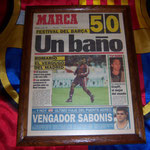 Portada Diario Marca " Manita al Madrid en el Camp Nou " 1994