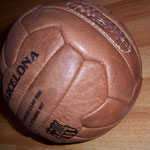 Balòn Original de cuero Inauguraciòn Camp Nou 1957