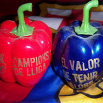 Pimientos " Campions LLiga " " El valor de tenir valors"