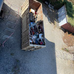 Container von oben