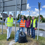 17.05.2026  Heute zu fünft und zwei große Säcke Müll / Augsburger Str.