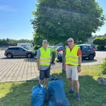 21.06.2026  Zu dritt und 2 große Müllsäcke im Gewerbegebiet