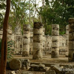 Plaza de las Mil Columnas, Chichén Itzá 