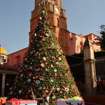Weihnachtsdeko in San Miguel de Allende