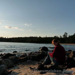 Sonnenuntergang am Lake Superior