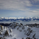 Bergpanorama von den säntis