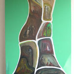 Viaggio interno    65x85               mit Rahmen weiss                         VERKAUFT     