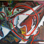 Il viaggio       70x100      mit Rahmen weiss     