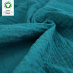 Stoffonkel - Musselin - everglade