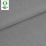 Stoffonkel - Bio-Baumwollfleece - 330g/lfm - grau