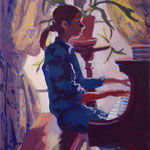 My Daughter Playing Piano in Millbrook, NY