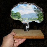 Oil on Shelf Mushroom