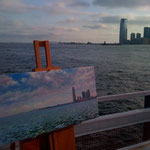 Exchange Place, Hudson River, NY