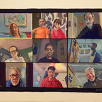 Drawing Group on Zoom in 2020