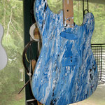 Marbelized Strat Body (destroyed in Irene Storm Flood)