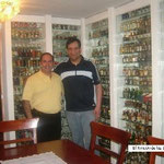 Visita a Eduardo Quiñones, Santiago de Chile.