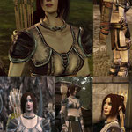 Dalish hunter armor - Yasao wears this in the very beginning of the tale.