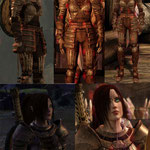Yasao received this armor at Ostagar from Duncan, after becoming a Grey Warden.