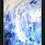 Astratto blu (IL MARE) 70x50 cm