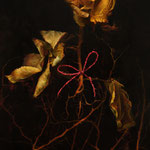 "Les Fleurs du Mal - Dornen" / Öl auf Leinwand / 80 cm x 60 cm  / 2024