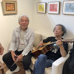 演奏前の和み
