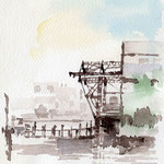 afternoon of the canal