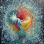 Die Schöpfung 1. Tag "Es werde Licht" *1992 #100x80cm