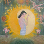 Tierkreiszeichen Jungfrau (24. August bis 23. September) *1995 #70x60cm
