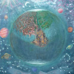 Die Schöpfung 4. Tag "Die Gestirne" *1992 #100x80cm