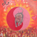 Tierkreiszeichen Löwe (23. Juli bis 23. August) *1995 #70x60cm