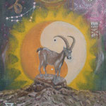 Tierkreiszeichen Steinbock (22. Dezember bis 20. Januar) *1995 #70x60cm