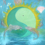 Tierkreiszeichen Fische (20. Februar bis 20. März) *    #70x60cm