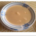 Sopa de Avena con queso