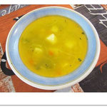 Sopa de Col con queso