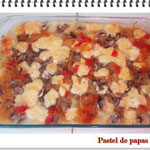 Pastel de Papas con col