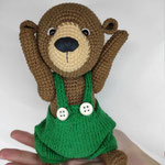 Corduroy bear toy