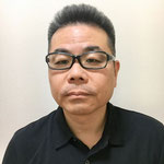 画布に蒔く愛と平和の種子　　石川茂