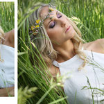 *Frühlingszauber*  Model: Sina Strähl // Haare/ Make-up / Haarschmuck: Linda Langensand