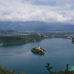 Ile sur le lac à Bled (A.Pascal)