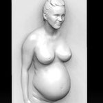 Die Gipsbüste bekommt ein Gesicht