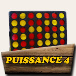 Puissance 4 en bois