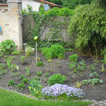 Beet im Cottagestil
