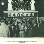 Bienvenida a los coros asistentes a la cita internacional en Linares, octubre 1961
