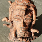 Medusa, 2020, Ton, 30x15x15cm