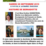 Histoire de Bernadotte - Mme Sundström