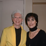 Enya with Martha Mooke (string player for a tv performance), USA, 2006