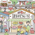 まちがいさがしメイト5月号「探し絵・街の赤いもの」