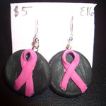 $5 Breast cancer ribbons (E16)