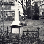 Grabkreuz von Pfarrer Johannes Münch (1809-1878) und Eliabeth Franziska Münch geb. Saalmüller (1810-1893) 