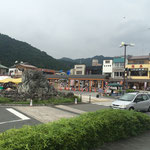 Am Bahnhof von Nikko - einem der touristischen Hotspots Japans